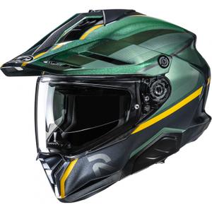 Κράνος μοτοσικλέτας Enduro HJC RPHA 60 Arbre MC4 πράσινο-μαύρο-κίτρινο