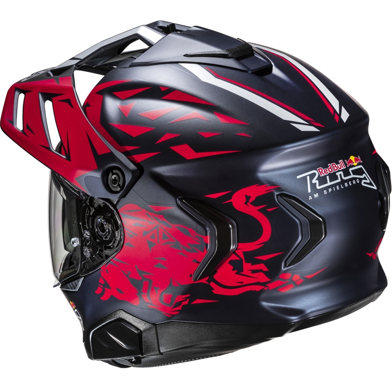 Κράνος μοτοσικλέτας Enduro HJC RPHA 60 Spielberg Red Bull Ring MC21SF μπλε-κόκκινο