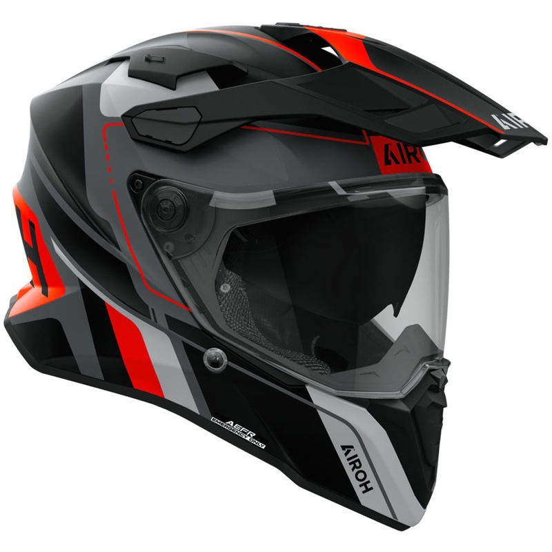 Κράνος Airoh Commander 2 Skip Enduro Ματ Πορτοκαλί