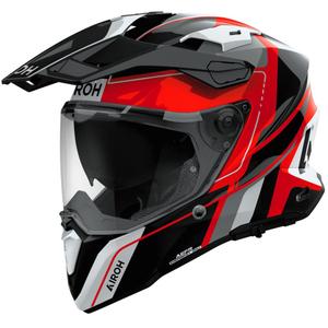 Κράνος Enduro Airoh Commander 2 Skip γυαλιστερό κόκrκινο
