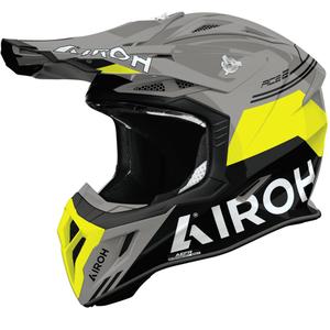 Κράνος μοτοκρός Airoh Aviator ACE 2 Fury γυαλιστερό κίτρινο