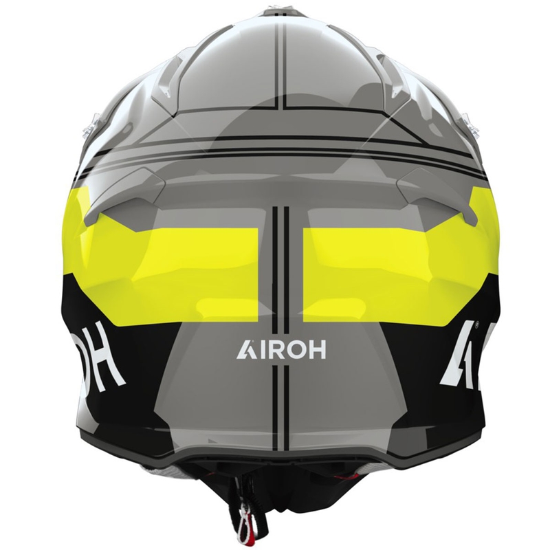 Κράνος μοτοκρός Airoh Aviator ACE 2 Fury γυαλιστερό κίτρινο
