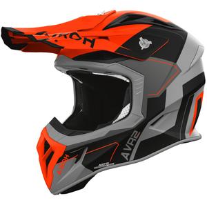 Κράνος μοτοκρός Airoh Aviator ACE 2 Shield ματ πορτοκαλί