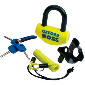 Κλείδωμα Oxford Boss προφίλ U κίτρινο-μαύρο 12,7 mm