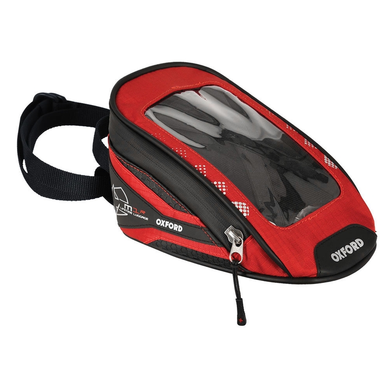 Tankbag για μοτοσικλέτα Oxford M1R Micro μαύρο-κόκκινο