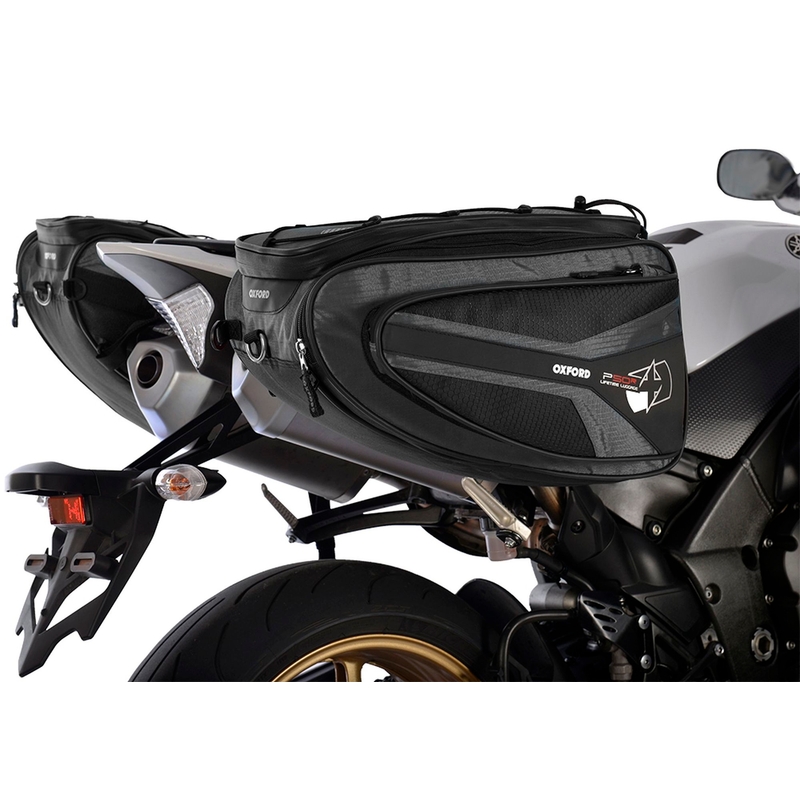 Boční brašny na motocykl Oxford P50R černé