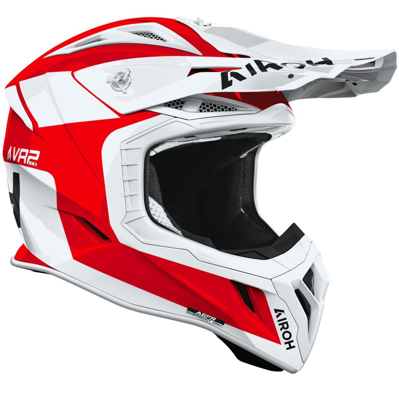 Κράνος μοτοκρός Airoh Aviator ACE 2 Iron γυαλιστερό κόκκινο