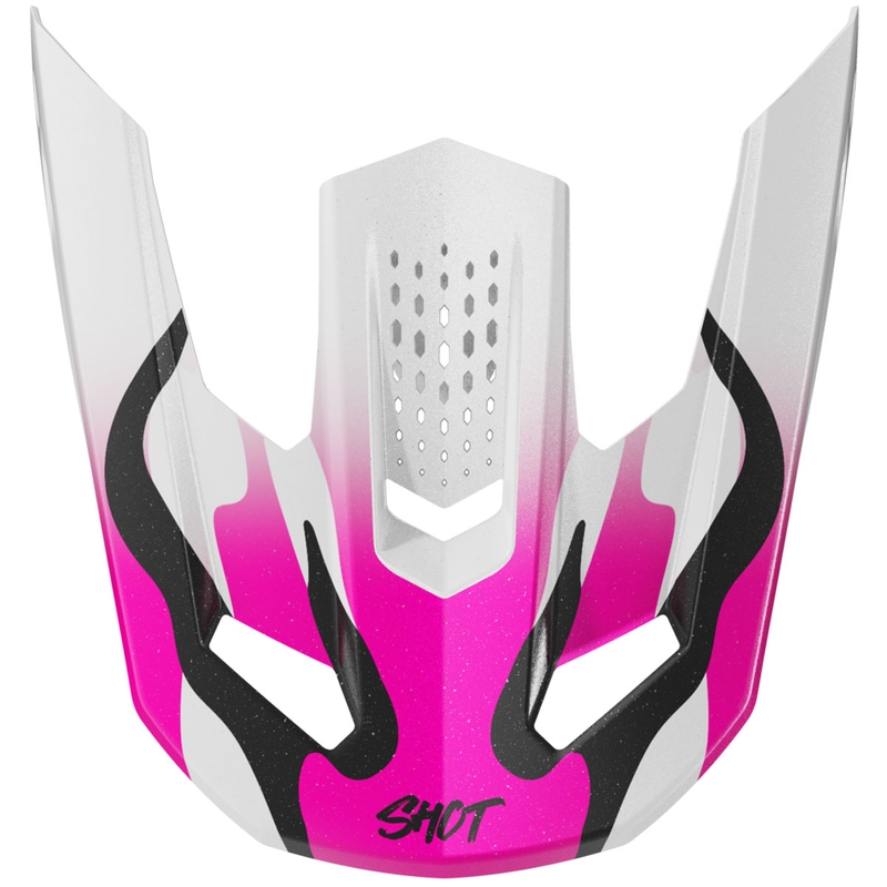 Ζελατίνα για κράνη Shot Speed Beast σε ροζ μαργαριτάρι