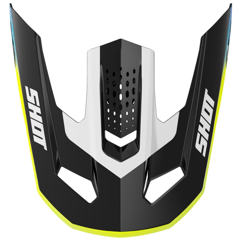 Ζελατίνα για κράνη Shot Speed Hybrid, γυαλιστερό φθορίζον κίτρινο