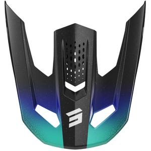 Ζελατίνα για παιδικά κράνη Shot Speed Olymp σε μπλε μαργαριτάρι