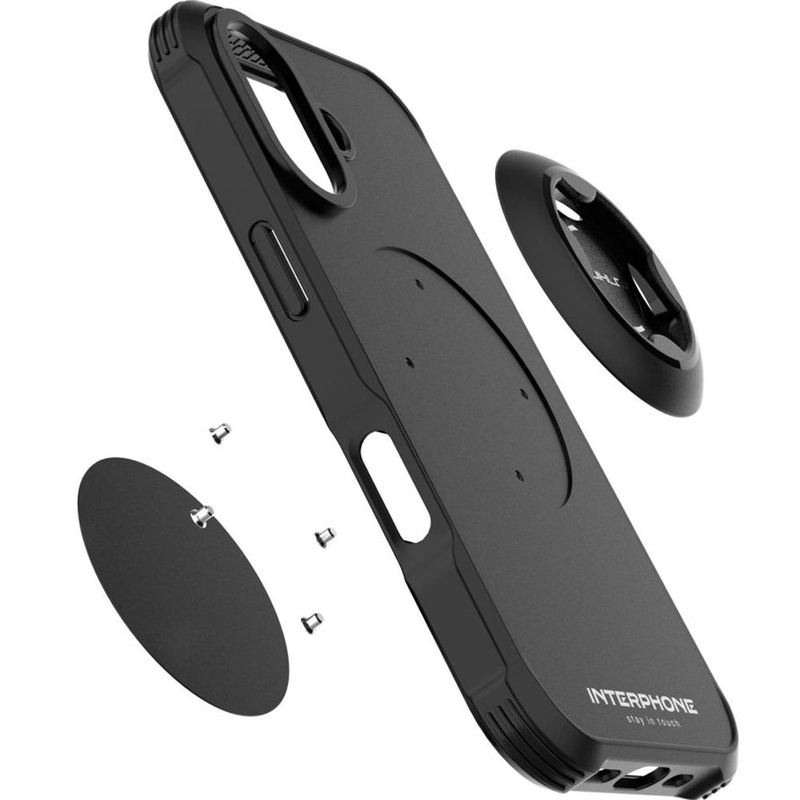 Θήκη Interphone QUIKLOX Tetraforce-Apple iPhone 17 μαύρη