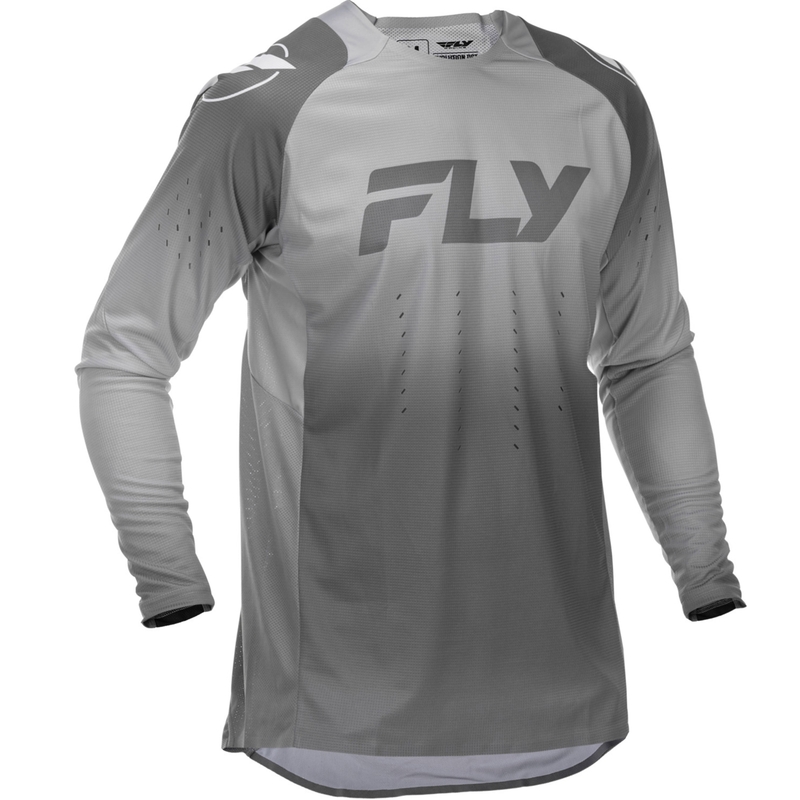 Φανέλα μοτοκρός FLY Racing Evolution λευκή-γκρι