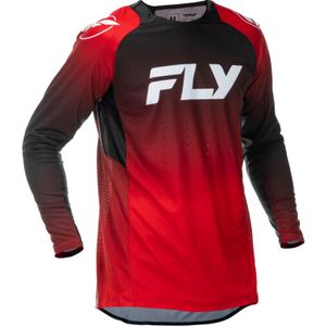 Φανέλα motocross FLY Racing Evolution κόκκινη-μαύρη-λευκή