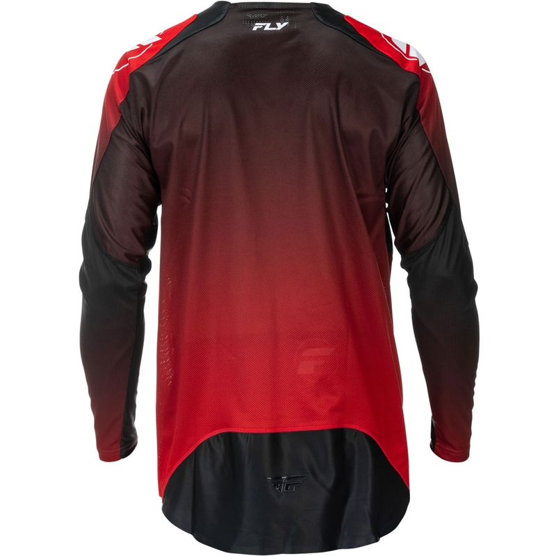 Φανέλα motocross FLY Racing Evolution κόκκινη-μαύρη-λευκή