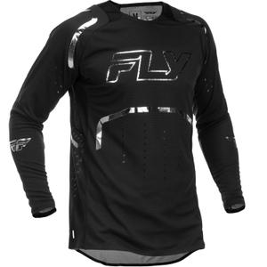 Φανέλα motocross FLY Racing Evolution SA μαύρο-ασημί