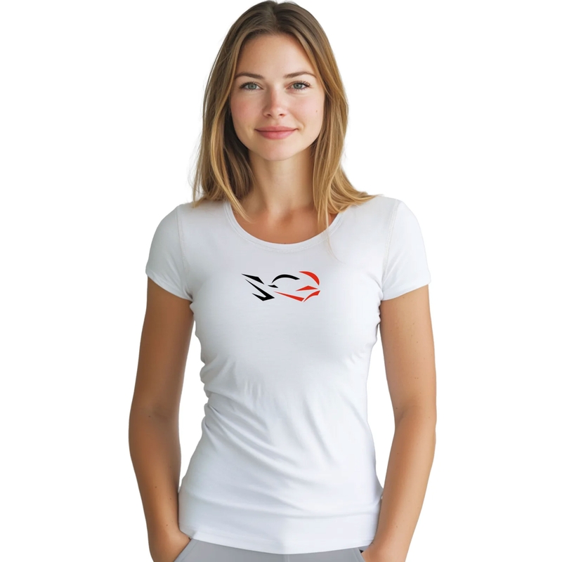 Γυναικείο λειτουργικό μπλουζάκι nanosilver® RIDE λευκό