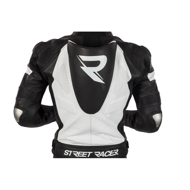 Ανδρική ολόσωμη φόρμα Street Racer Fasttrack σε μαύρο και λευκό χρώμα προσφορά