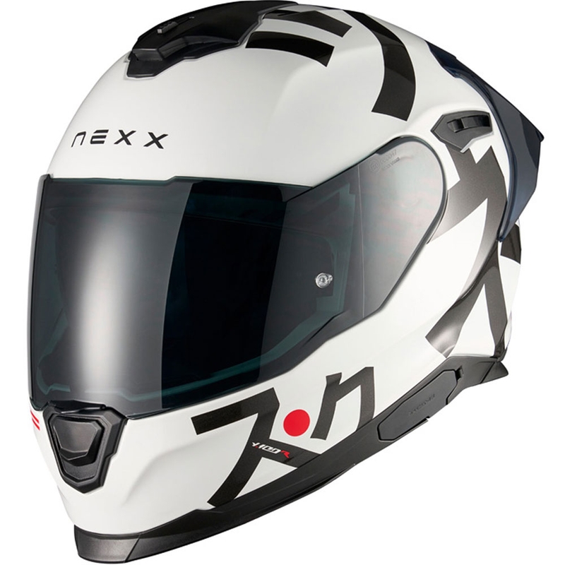 Κράνος μοτοσικλέτας full face Nexx Y.100R Nippon λευκό