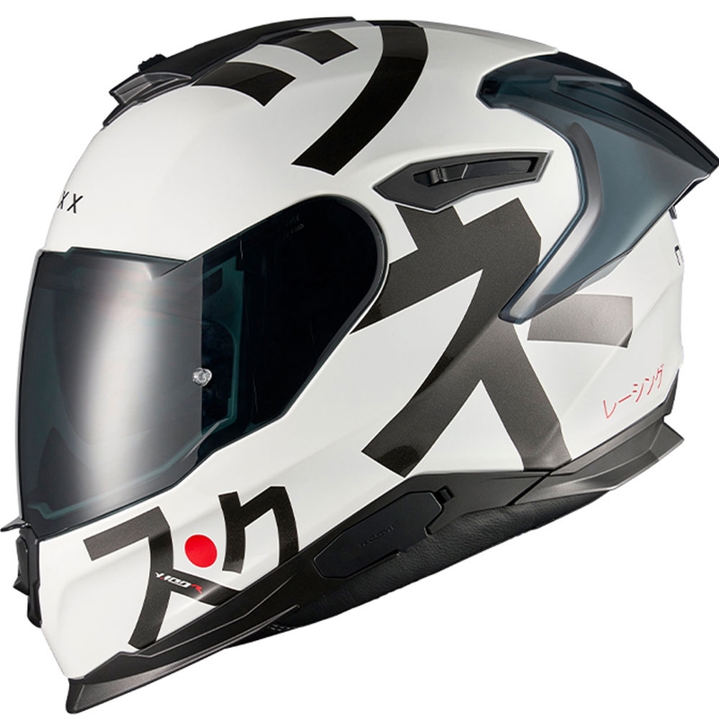 Κράνος μοτοσικλέτας full face Nexx Y.100R Nippon λευκό