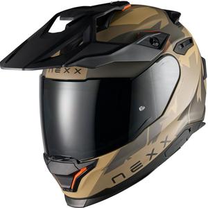 Κράνος μοτοσυκλέτας Enduro NEXX Y.TRAVL Primal ματ γκρι άμμου