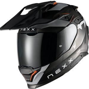 Κράνος μοτοσικλέτας Enduro NEXX Y.TRAVL Primal ματ μαύρο-γκρι