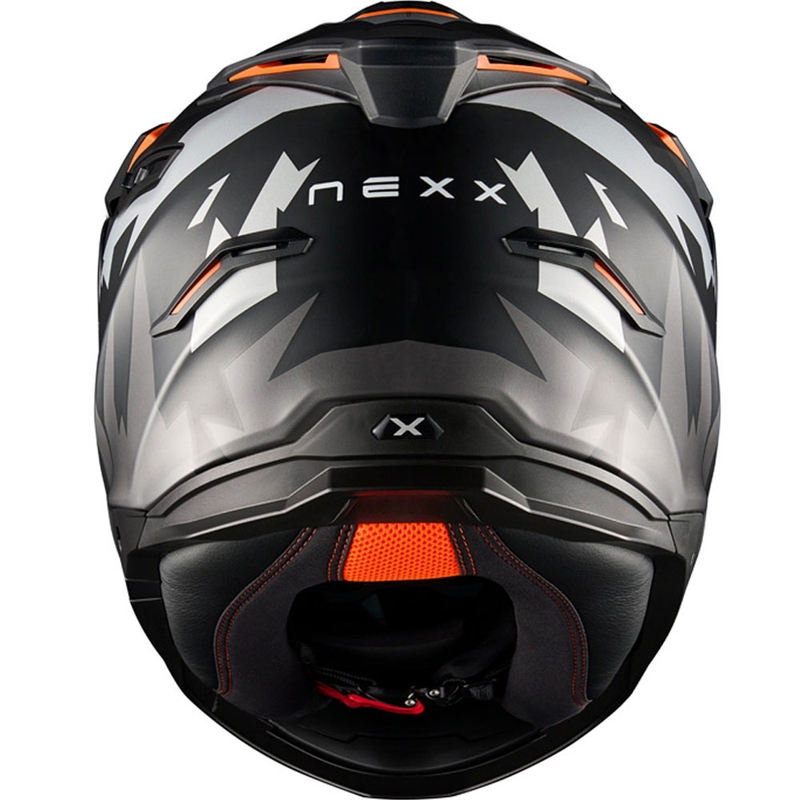 Κράνος μοτοσικλέτας Enduro NEXX Y.TRAVL Primal ματ μαύρο-γκρι