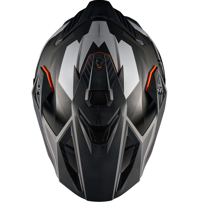 Κράνος μοτοσικλέτας Enduro NEXX Y.TRAVL Primal ματ μαύρο-γκρι