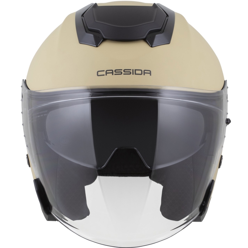 Κράνος μοτοσικλέτας Cassida Jet Tech 2.0 RoTo Open Face Ματ Άμμος-Μαύρο-Γκρι