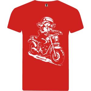 MotoZem T-Shirt για κορίτσια - Biker Red