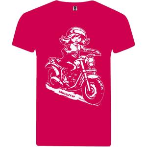 MotoZem T-Shirt για κορίτσια - Biker Pink