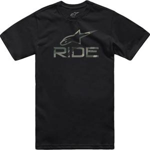 Alpinestars Ride 4.0 Camo CSF Μαύρο T-Shirt