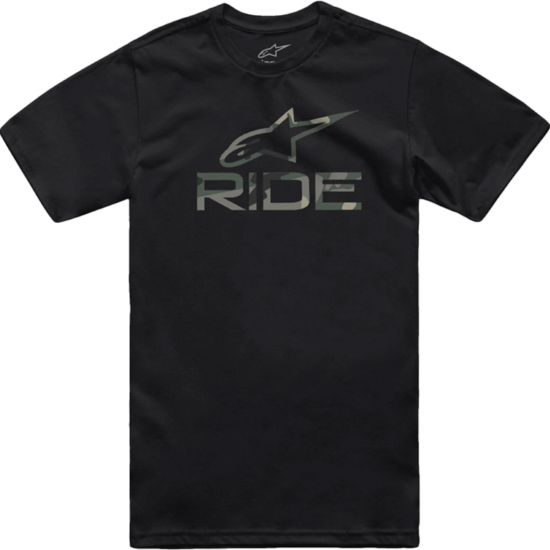 Alpinestars Ride 4.0 Camo CSF Μαύρο T-Shirt