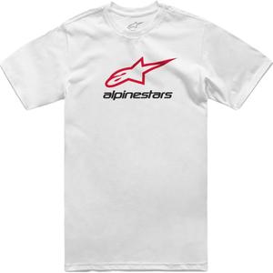 T-shirt Alpinestars Always 2.0 CSF λευκό-κόκκινο-μαύρο
