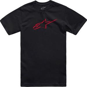 T-shirt Alpinestars Angeless Shadow CSF μαύρο-κόκκινο
