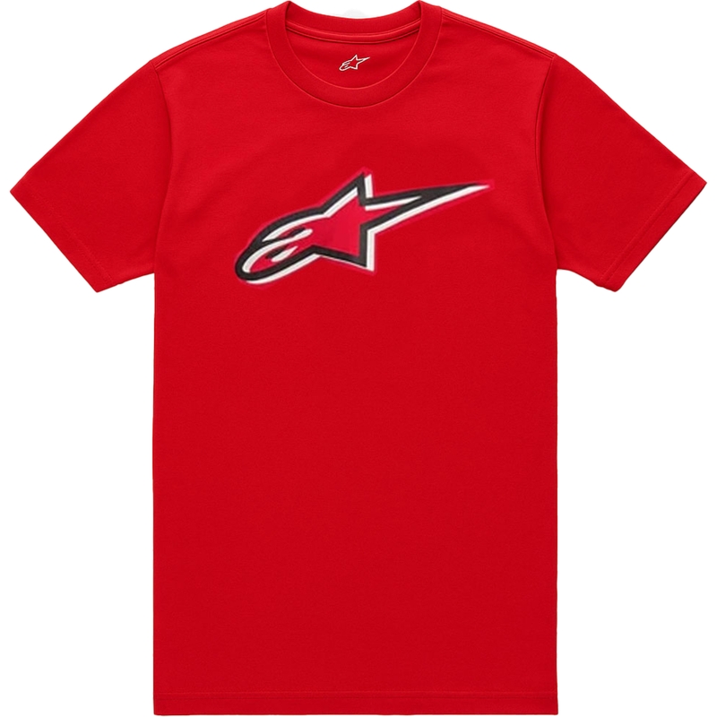 Μπλούζα Alpinestars Ageless Shadow CSF κόκκινο