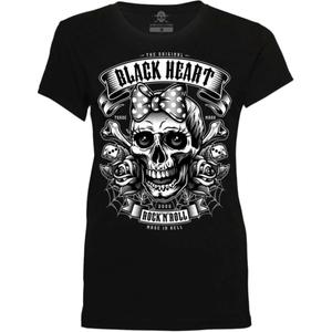 Γυναικείο T-shirt Black Heart Miss Murder μαύρο