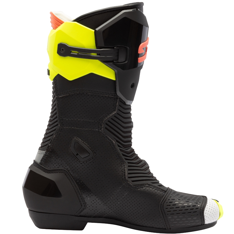 Μπότες μοτοσικλέτας SiDi MAG 2 Air fluo κίτρινο-fluo κοραλί