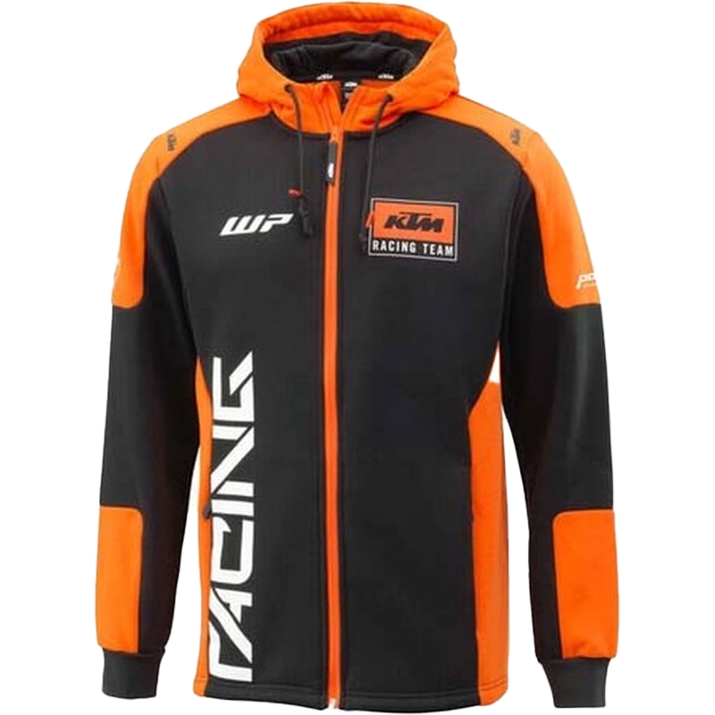 KTM Team Zip Hoodie μαύρο-πορτοκαλί
