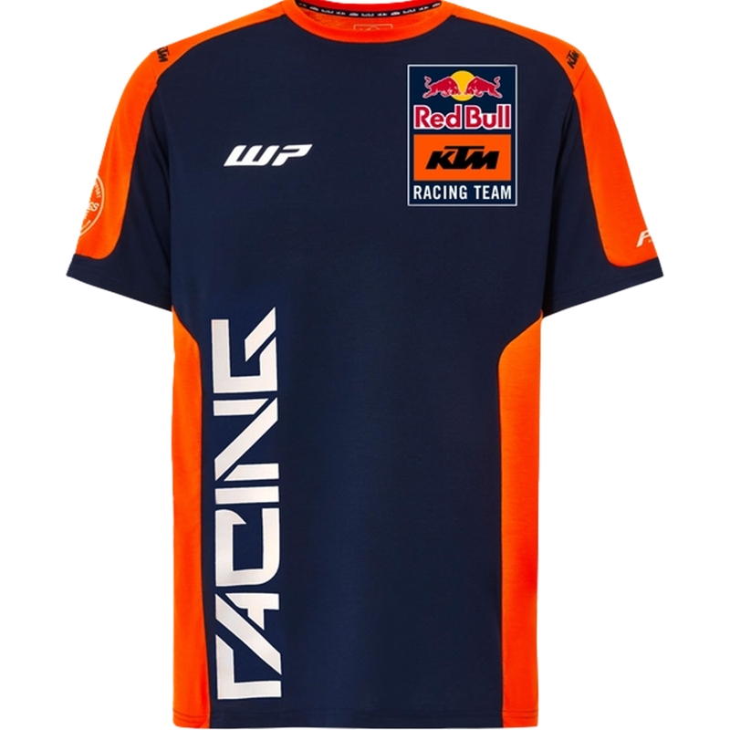 T-shirt KTM Replica Team μπλε-πορτοκαλί
