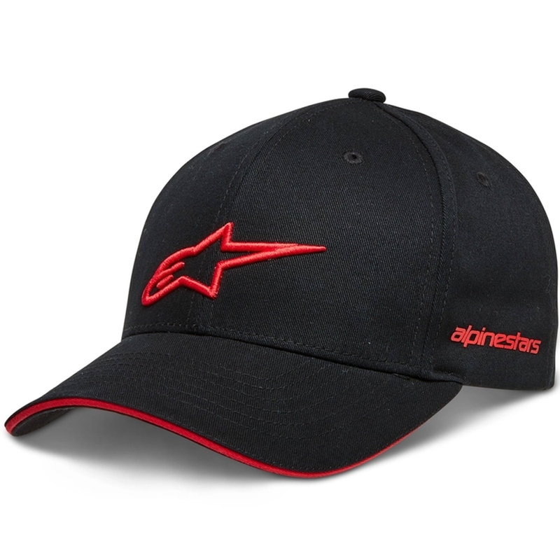 Alpinestars Rostrum Hat μαύρο και κόκκινο