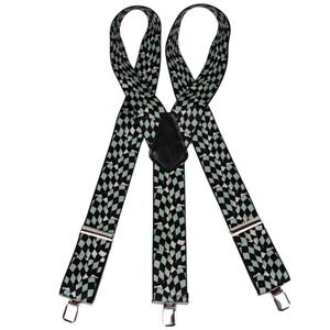 Ζαρτιέρες με μοτίβο Σκακιέρα