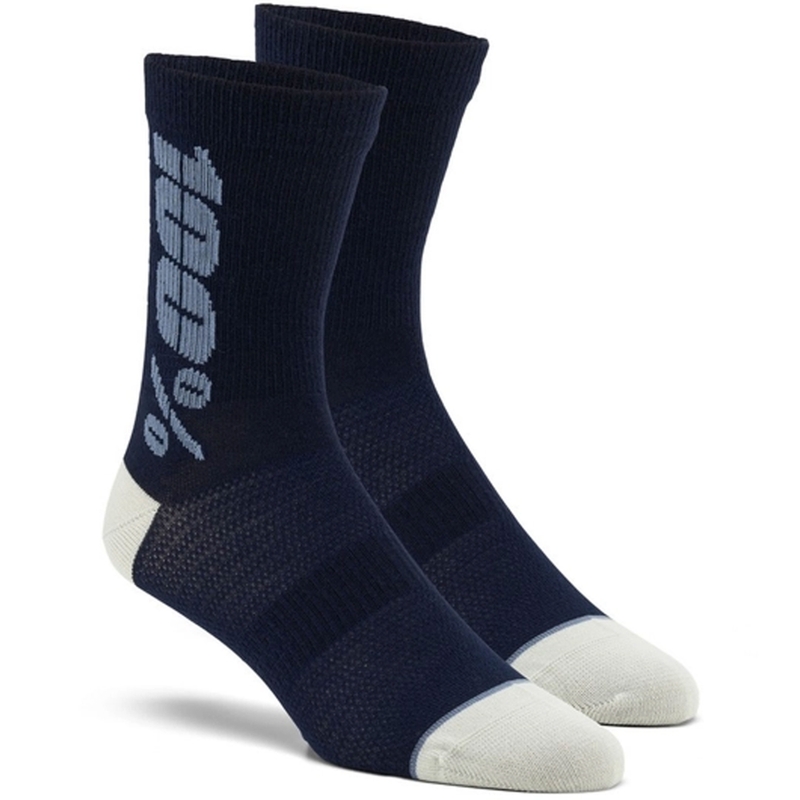 Κάλτσες 100% - ΗΠΑ Rythym Merino Wool μπλε