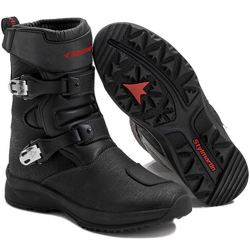 Μπότες μοτοσικλέτας Stylmartin Navajo Evo Low WP μαύρες