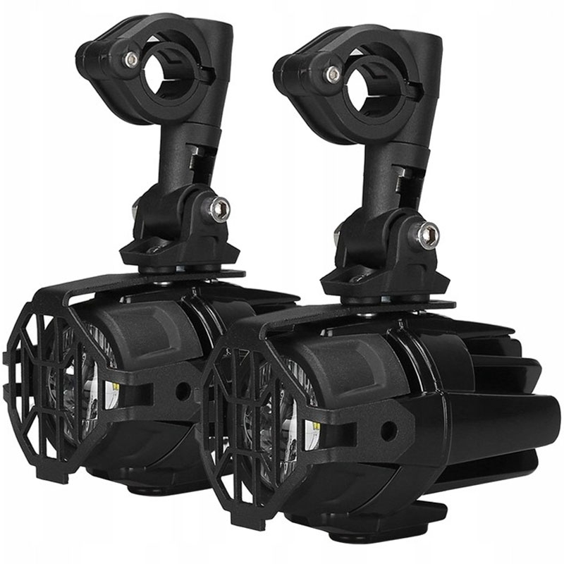 Πρόσθετα φώτα LED St Tuning με προστατευτικό κάλυμμα για BMW R1200 GS και R1250 GS LC 2013-2019