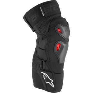 Προστατευτικά γονάτων Alpinestars Bionic Pro Plasma μαύρο-κόκκινο-άσπρο
