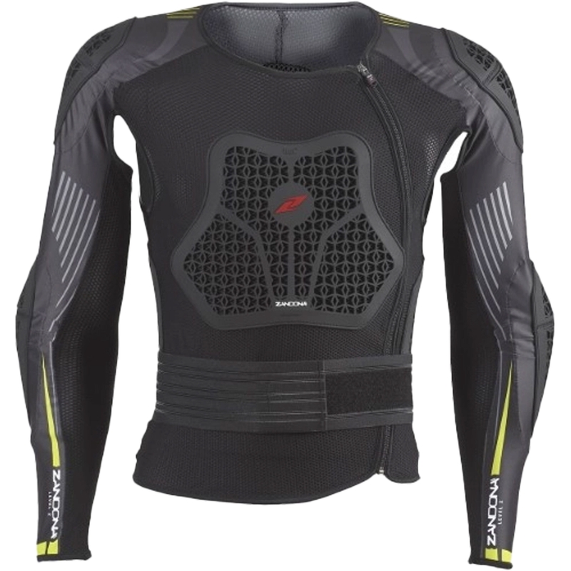 Προστατευτικό σώματος Zandona Netcube X7 μαύρο-φλούο κίτρινο 170-179 cm