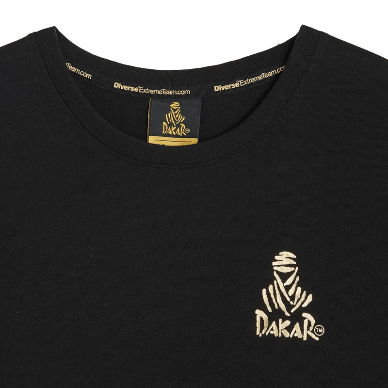Μπλούζα Dakar LOGO SM 256 μαύρη