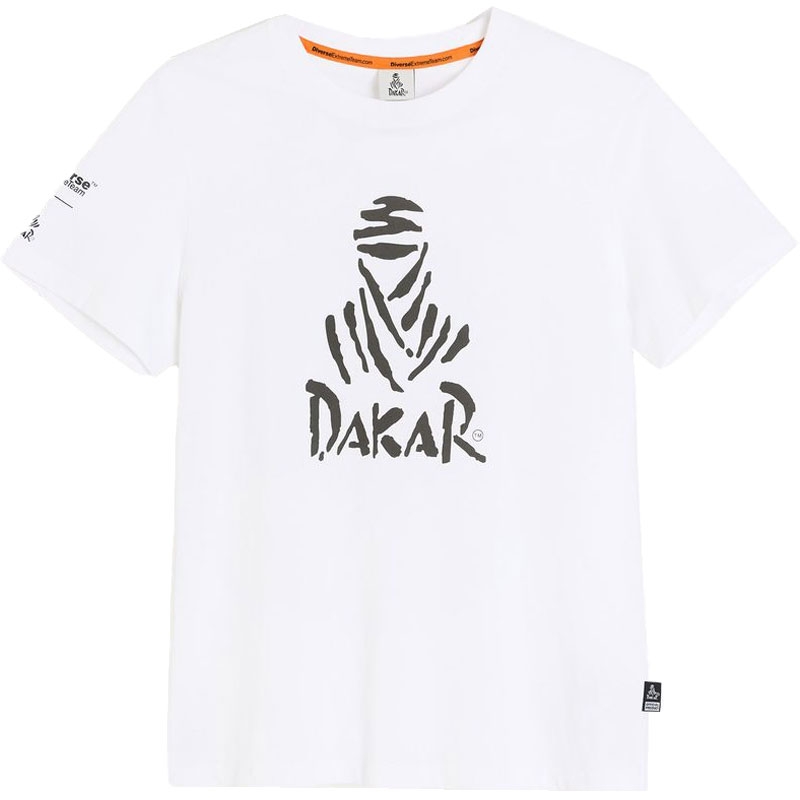 Μπλούζα Dakar LOGO 256 λευκή