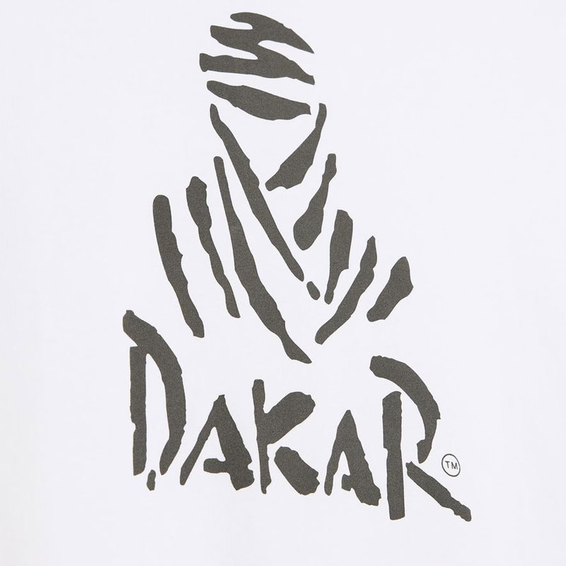 Μπλούζα Dakar LOGO 256 λευκή