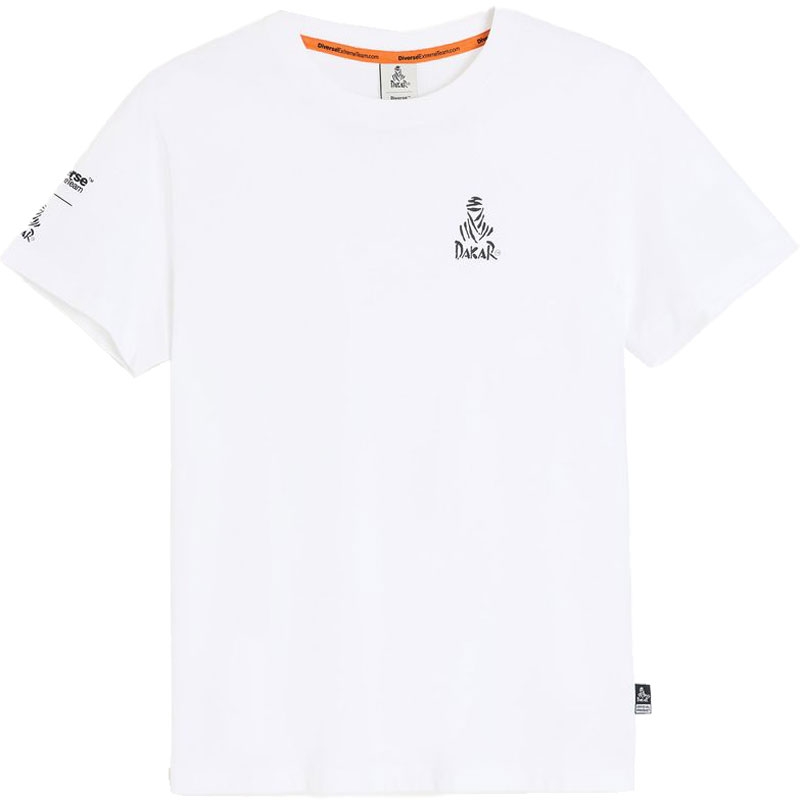 Μπλούζα Dakar LOGO SM 256 λευκή